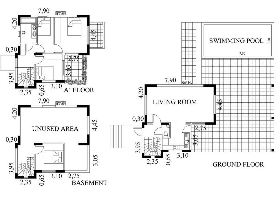 Afroditi-Villa-3, Private Pool, Sea And Golf أفانتو المظهر الخارجي الصورة